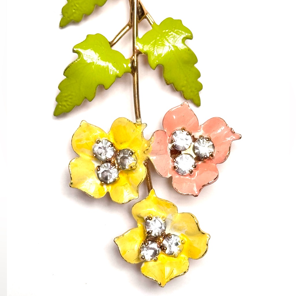 Jennifer Behr Multicolor Statement Floral Earrings 3.5” — image 3 of 4